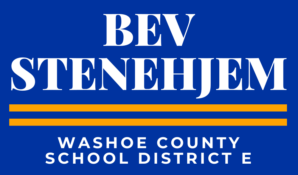 Bev Stenehjem For Washoe County School Board Trustee, District E